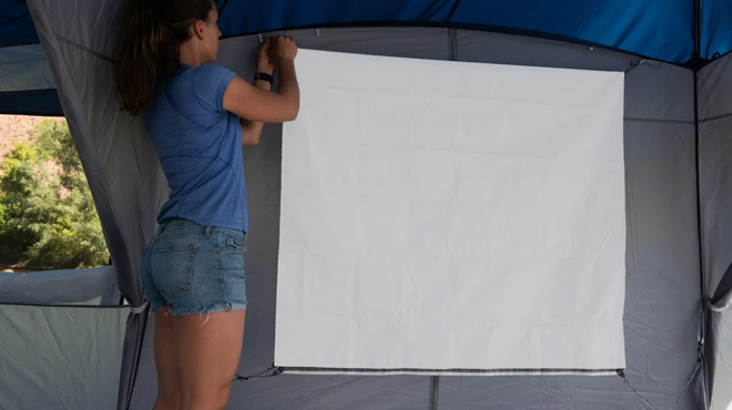 Ozark Trail Outdoor Shade Wall Projector Screen