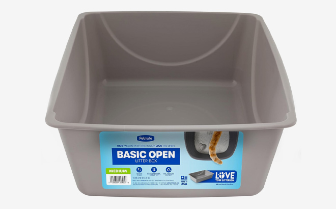 Petmate Open Cat Litter Box Petmate Open Cat Litter Box