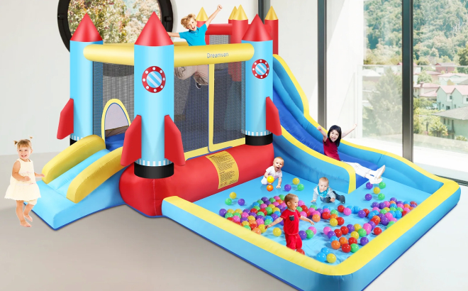 Qhomic Inflatable Bounce House Qhomic Inflatable Bounce House