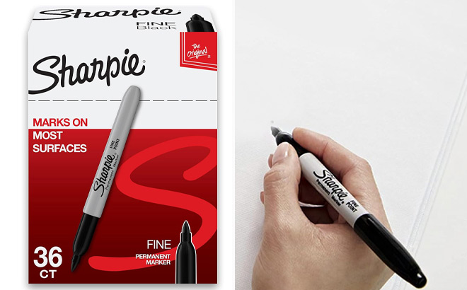 Sharpie 36 Count Permanent Markers Sharpie 36 Count Permanent Markers