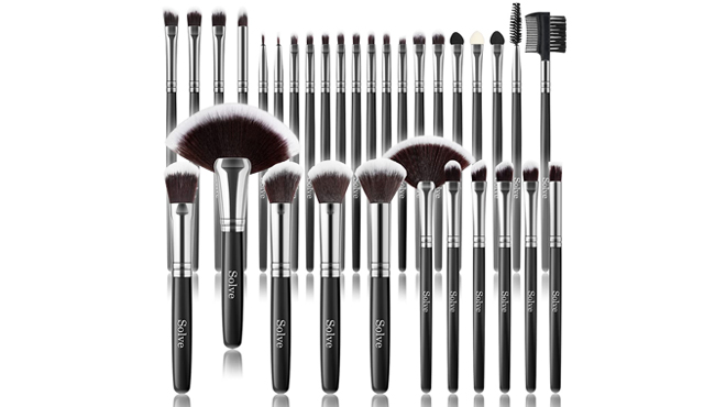 Solve 32 Piece Professional Makeup Brush Set Solve 32 Piece Professional Makeup Brush Set