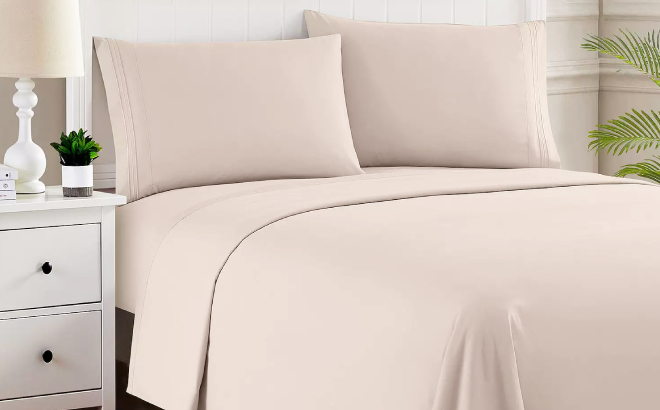 Sweet Home Collection 1500 Thread Count Deep Pocket Sheet Set