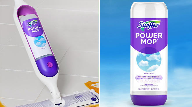 Swiffer PowerMop Floor Cleaning Solution with Fresh Scent Swiffer PowerMop Floor Cleaning Solution with Fresh Scent