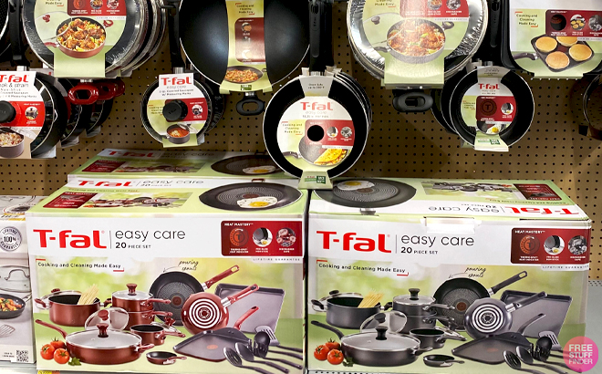 T Fal Cookware Items in a Store T Fal Cookware Items in a Store