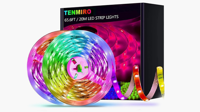 Tenmiro 65 6 Foot LED Strip Lights Tenmiro 65 6 Foot LED Strip Lights