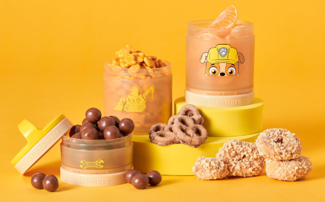 Whiskware Paw Patrol Stackable Snack Containers