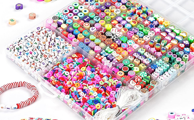 richginker 2300pcs Polymer Clay Beads