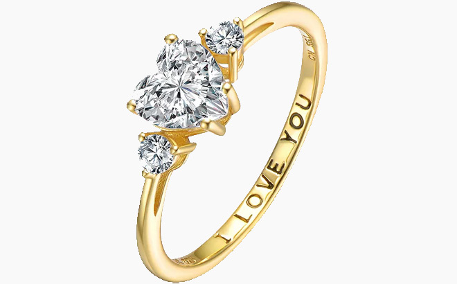 18K Gold Plated Ring $17 at Macy’s
