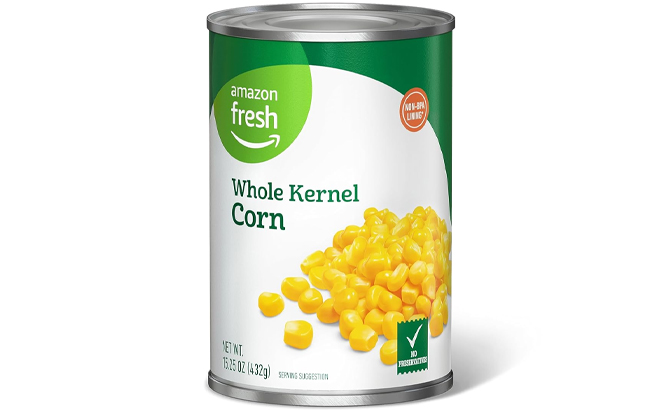 Amazon Fresh Canned Whole Kernel Corn Amazon Fresh Canned Whole Kernel Corn