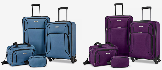 American Tourister Family Traveler Spin 2 0 4 Piece Luggage Set