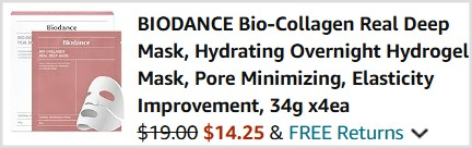 Biodance Face Masks Checkout Biodance Face Masks Checkout