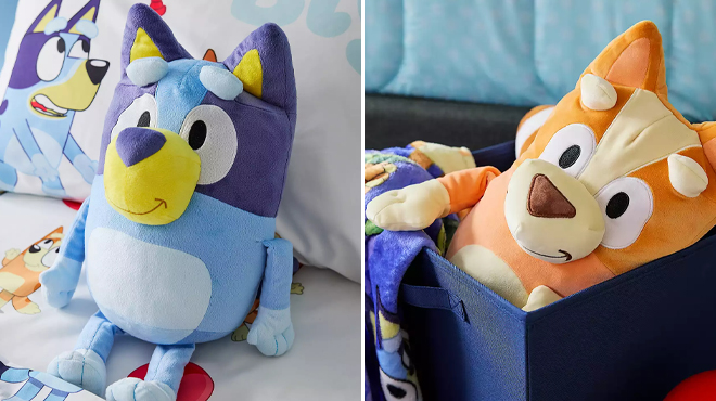 Bluey Pillow Buddy and Bluey Bingo Pillow Buddy Bluey Pillow Buddy and Bluey Bingo Pillow Buddy