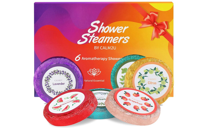 CALM2U Shower Steamers 6 Pack CALM2U Shower Steamers 6 Pack