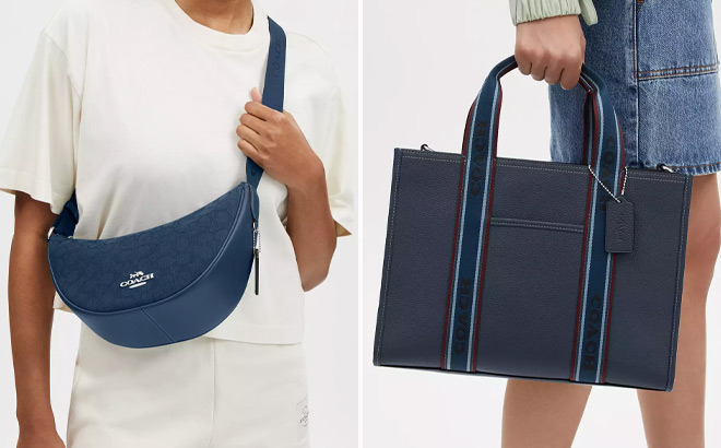 Coach Outlet Pace Shoulder Bag In Signature Jacquard Coach Outlet Pace Shoulder Bag In Signature Jacquard