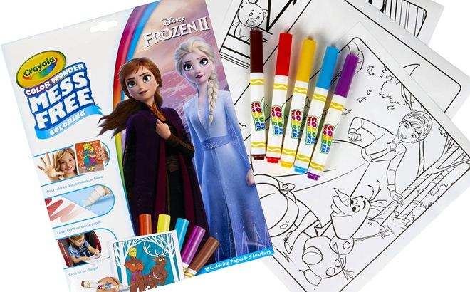 Crayola Color Wonder Frozen Coloring Book Crayola Color Wonder Frozen Coloring Book
