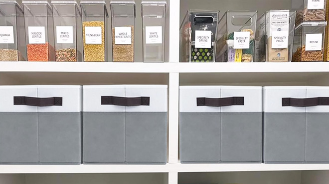 Criusia Large Storage Baskets 4 Pack Criusia Large Storage Baskets 4 Pack