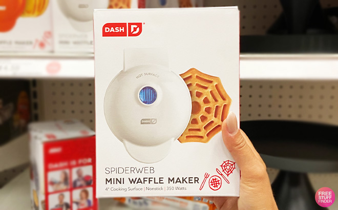 Dash Spider Web Mini Waffle Maker Dash Spider Web Mini Waffle Maker