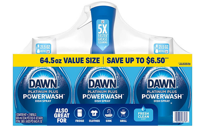 Dawn Powerwash Dish Spray Bottle Set