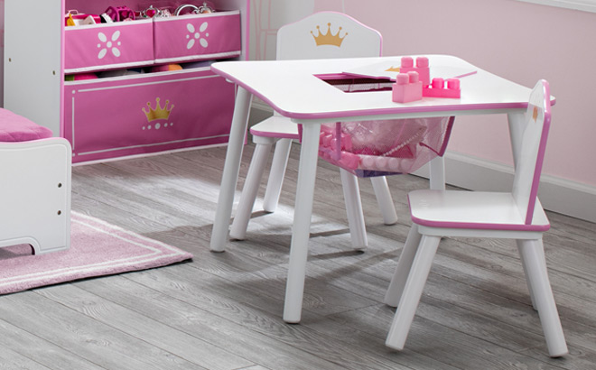 Delta Kids Princess Crown Table Chair Set Delta Kids Princess Crown Table Chair Set