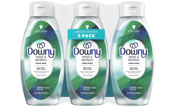 Downy Rinse Refresh Laundry Fabric Rinse Pack of Three Downy Rinse Refresh Laundry Fabric Rinse Pack of Three