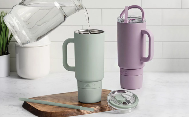 Ello Port 40 Ounce Stainless Steel Tumbler 2 Pack Ello Port 40 Ounce Stainless Steel Tumbler 2 Pack