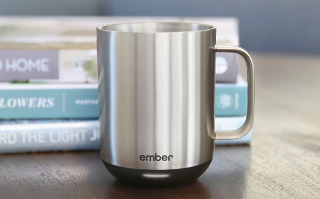 Ember Smart Mug on the Table Ember Smart Mug on the Table