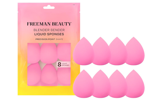 Freeman Blender Bender Makeup Sponge 8 Count Set Freeman Blender Bender Makeup Sponge 8 Count Set