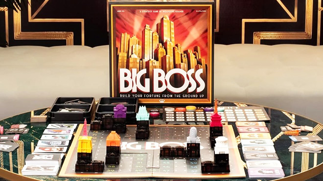 Funko Big Boss Strategy Board Game Funko Big Boss Strategy Board Game