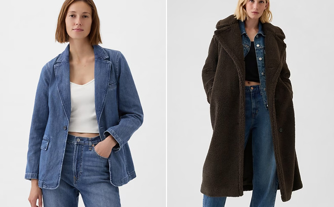 GAP Denim Blazer GAP Denim Blazer