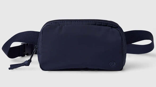 GAP Factory GapFit 100 Recycled Belt Bag in Navy Uniform GAP Factory GapFit 100 Recycled Belt Bag in Navy Uniform