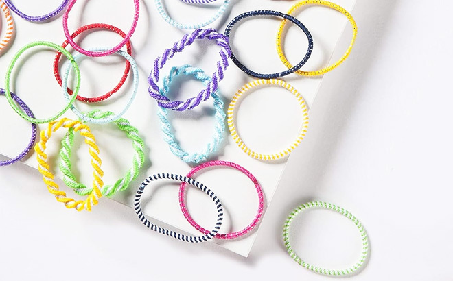 Goody Kids Ouchless Elastic Hair Ties 60 Pack Goody Kids Ouchless Elastic Hair Ties 60 Pack