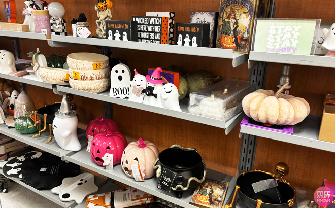Halloween Decor Overview at TJMaxx