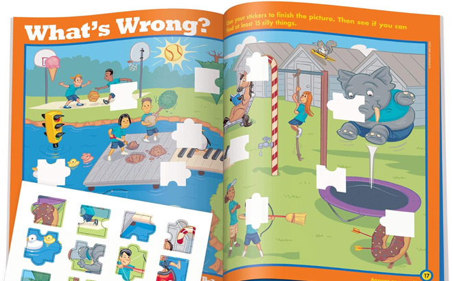 Highlights Puzzle Buzz Sticker Puzzle Highlights Puzzle Buzz Sticker Puzzle