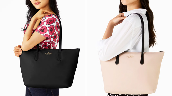 Kate Spade Kitt Nylon Medium Totes Kate Spade Kitt Nylon Medium Totes