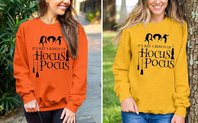 Kiddad Its Just A Bunch of Hocus Pocus Sweatshirt Kiddad Its Just A Bunch of Hocus Pocus Sweatshirt