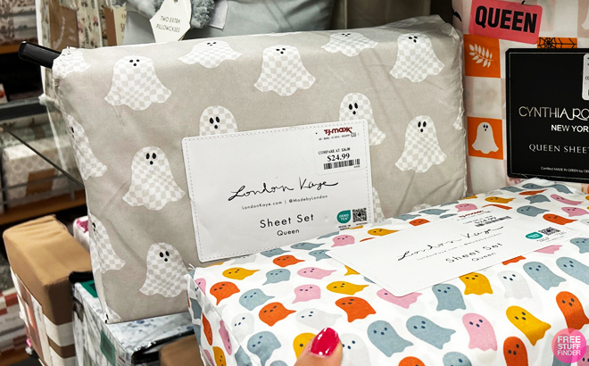 London Kaye Ghost Sheet Set at TJMaxx London Kaye Ghost Sheet Set at TJMaxx