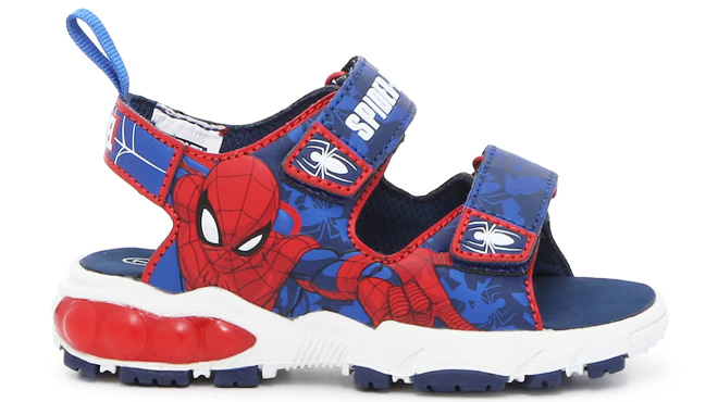 Marvel Spiderman Light Up Sandals Marvel Spiderman Light Up Sandals