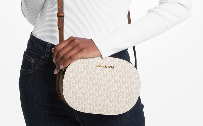 Michael Kors Jet Set Travel Logo Crossbody Bag Michael Kors Jet Set Travel Logo Crossbody Bag