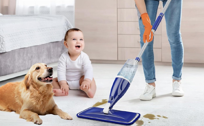 Microfiber Spray Mop