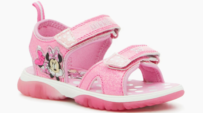 Minnie Mouse Minnie Kids Light Up Sandals Minnie Mouse Minnie Kids Light Up Sandals
