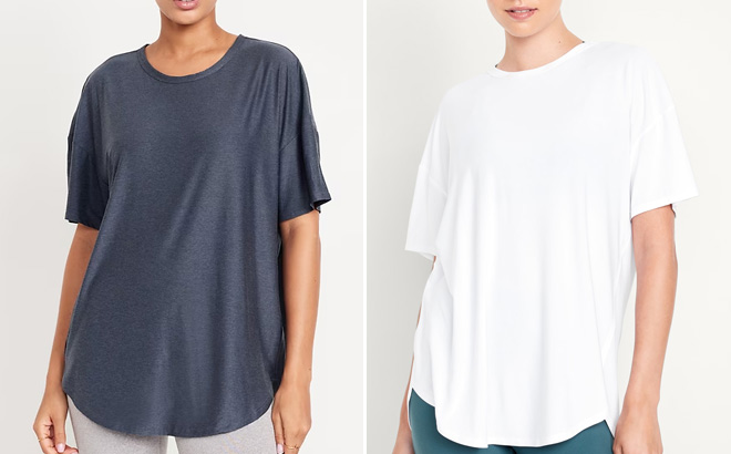 Old Navy CloudMotion Short Sleeve Tunc Old Navy CloudMotion Short Sleeve Tunc
