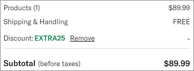 On Cloudrift Sneakers checkout page On Cloudrift Sneakers checkout page