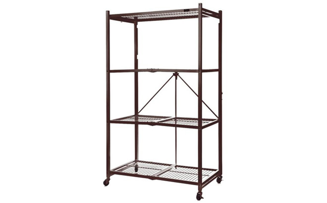 Origami Large 4 Tier Heavy Duty Rack with Casters Origami Large 4 Tier Heavy Duty Rack with Casters