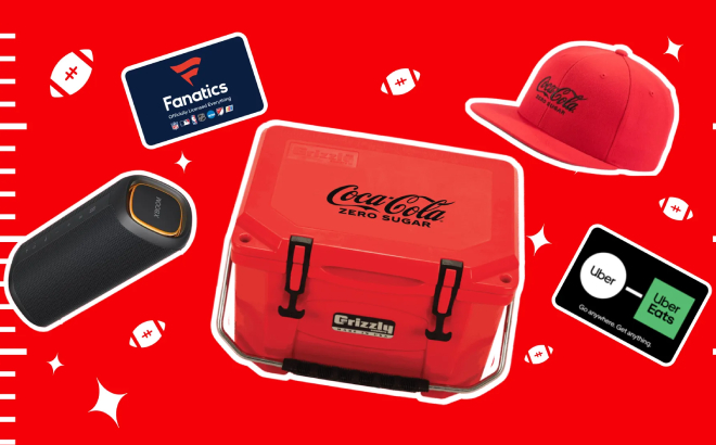 Prizes of Coke Zero Sugar Football Instant Win Game