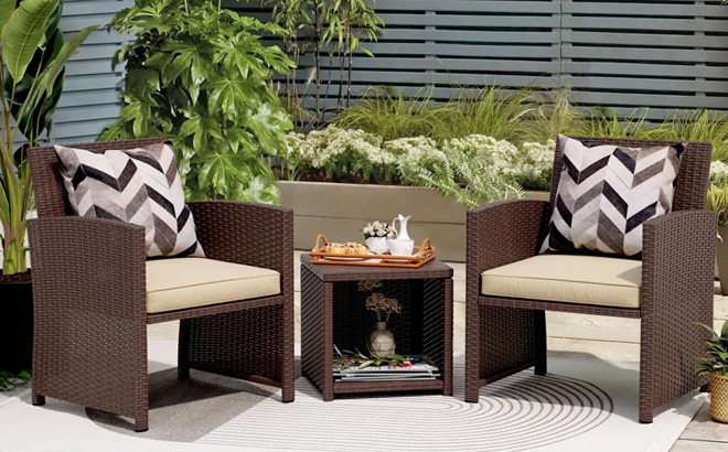 Rand 2 Person Outdoor Seating Group Rand 2 Person Outdoor Seating Group