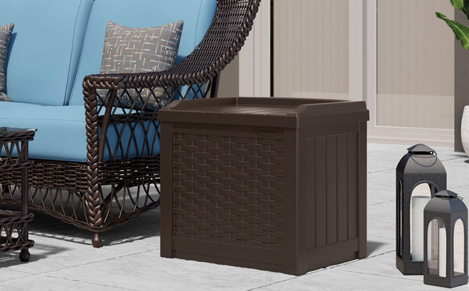 Suncast Outdoor Deck Storage Box Suncast Outdoor Deck Storage Box