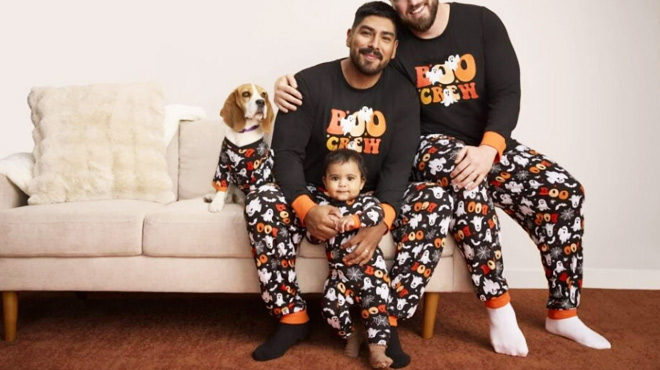 Way to Celebrate Halloween Matching Family Pajama Sets