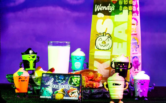 Wendys Kids Meal and Boo Book Coupon Wendys Kids Meal and Boo Book Coupon