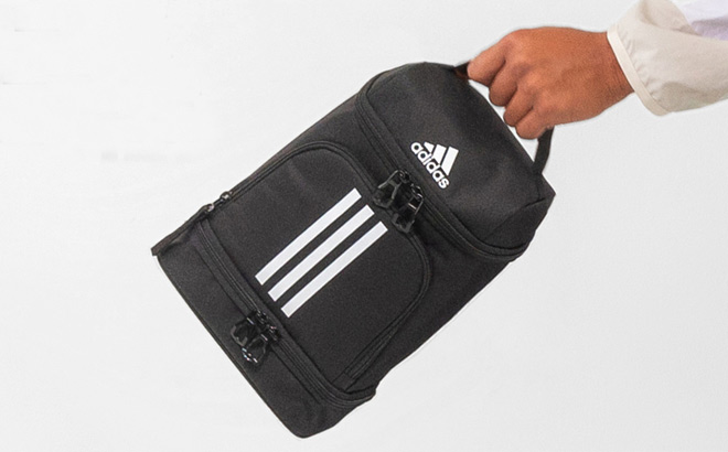 A Person Holding an Adidas Excel 2 Insulated Lunch Bag A Person Holding an Adidas Excel 2 Insulated Lunch Bag