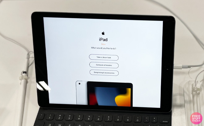 Apple iPad Tablet in Store